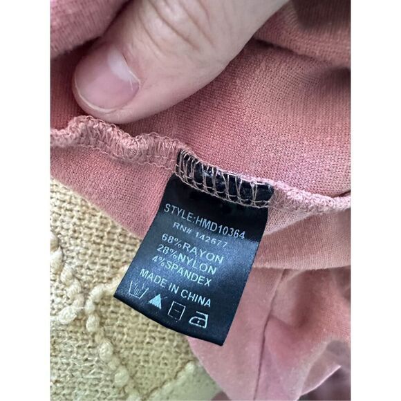 Haute Monde Coral Orange Zip Up Bustier Dress Medium - Picture 8 of 9